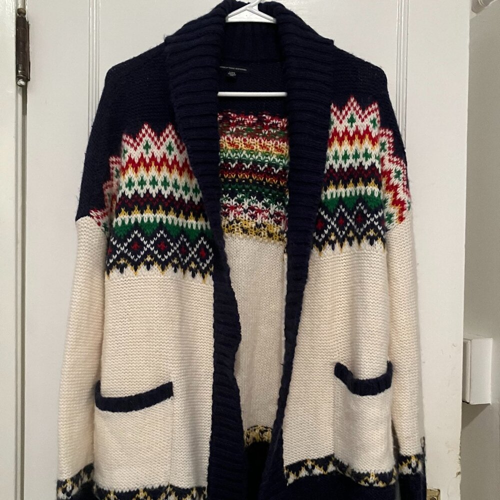 American Eagle Outfitters Fair Isle Cardigan